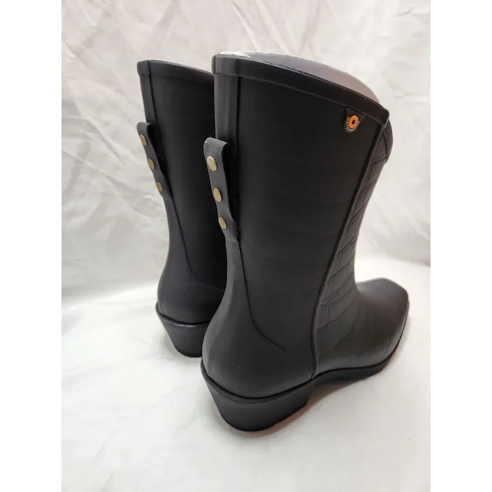 Bogs Jolene Mid Waterproof Boots Women's 11 Black